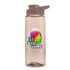 Garyline® Flair Tritan® Bottle with Drink-Thru Lid - 26 oz. - Transparent mocha mousse